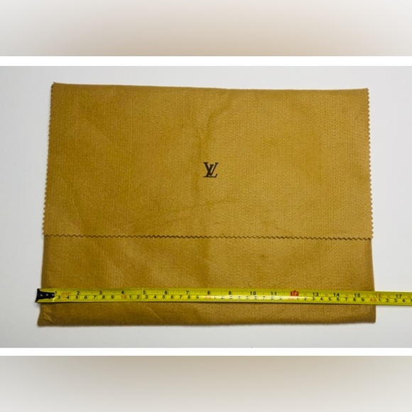 RARE Louis Vuitton vintage Envelope dustbag in WOOL - Picture 5 of 8